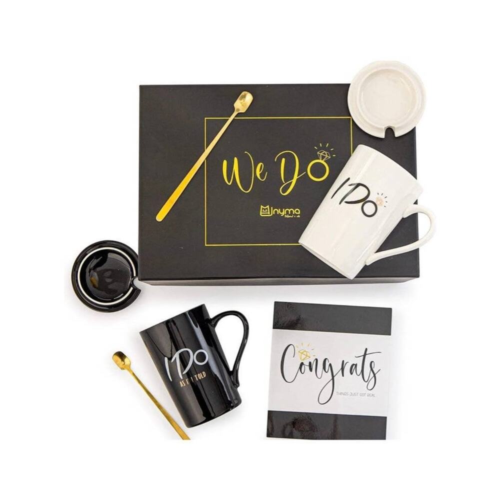 Wedding couples mug set